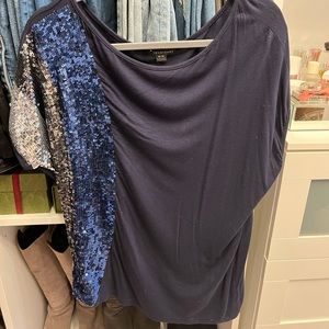 Forever 21 Ombré Sequin Top